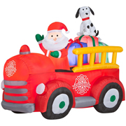 commercial inflatable Christmas Inflatable car dog